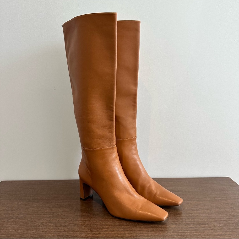 Lafayette 148 | Leather Knee-High Boots